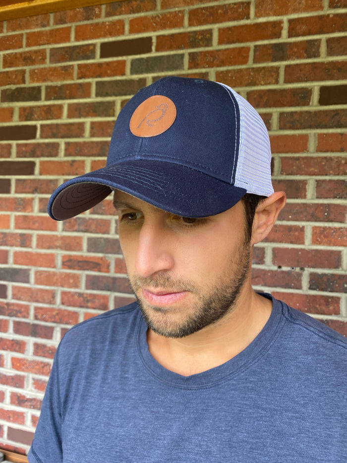 Leather Logo Hat